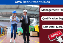 CWC Recruitment 2025